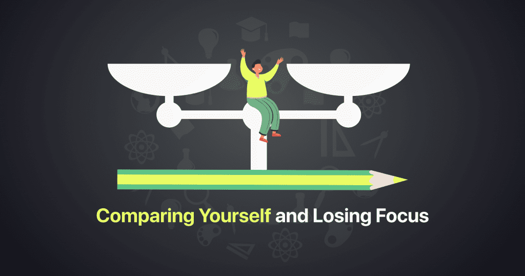 comparing yourself and losing focus