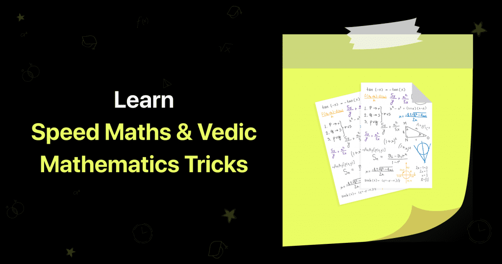 learn speed maths and vedic mathematics tricks